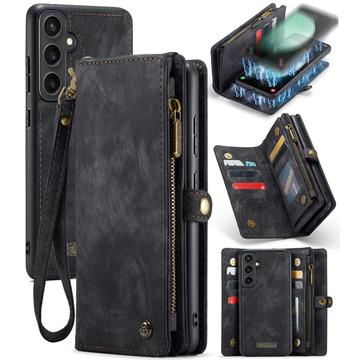 Samsung Galaxy S23 Ultra 5G Caseme 2-in-1 Multifunctional Wallet Case - Black