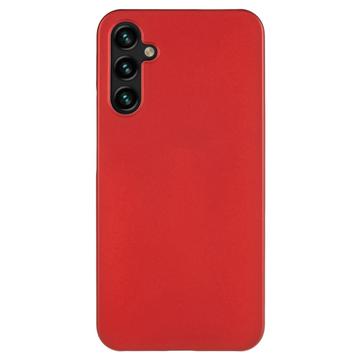 Samsung Galaxy S24 FE Geruberiseerd Kunststof Hoesje - Rood