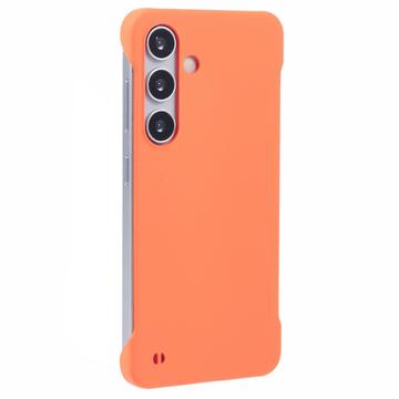 Samsung Galaxy S24 Frameloze Plastic Hoesje - Oranje