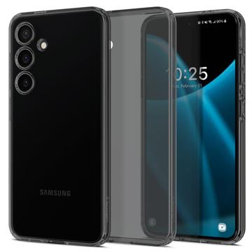 Spigen Hoesje Geschikt voor Samsung Galaxy S24 Hoesje Siliconen - Spigen Liquid Crystal Backcover - transparant