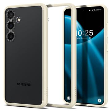 Spigen Hoesje Geschikt voor Samsung Galaxy S24 Hoesje - Spigen Ultra Hybrid Backcover - Beige