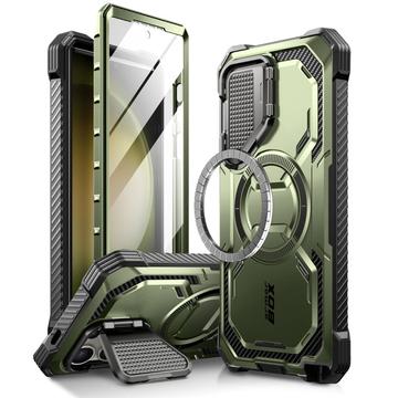 Samsung Galaxy S24 Ultra Supcase i-Blason Armorbox Mag Hybride Hoesje - Groen