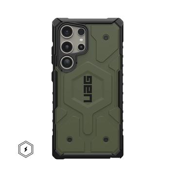 Samsung Galaxy S24 Ultra UAG Pathfinder Pro Hybride Hoesje - Olijfgroen