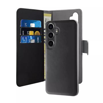 Samsung Galaxy S24+ Puro 2-in-1 Magnetisch Portemonnee Hoesje - Zwart