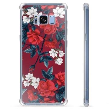 Samsung Galaxy S8 Hybrid Case - Vintage Bloemen