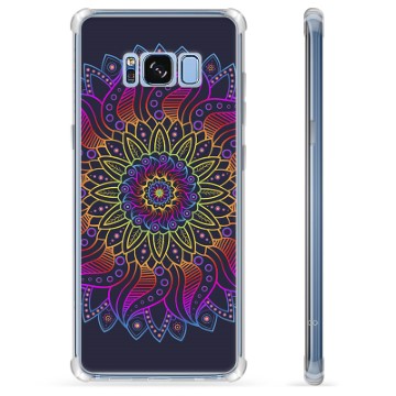 Samsung Galaxy S8+ Hybrid Case - Kleurrijke Mandala