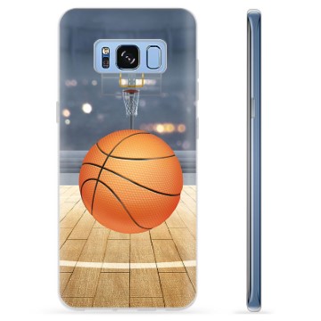 Samsung Galaxy S8+ TPU Hoesje - Basketbal
