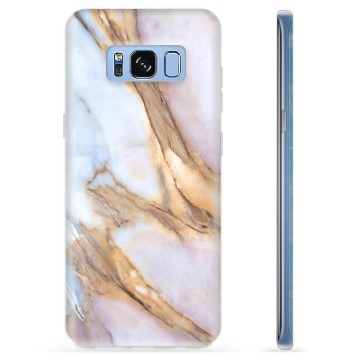 Samsung Galaxy S8+ TPU Hoesje - Elegant Marmer