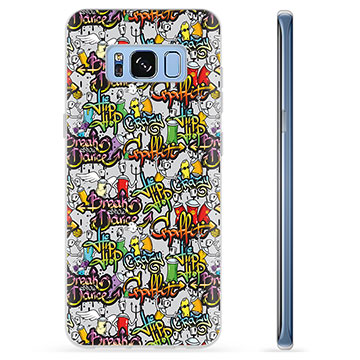 Samsung Galaxy S8+ TPU Hoesje - Graffiti