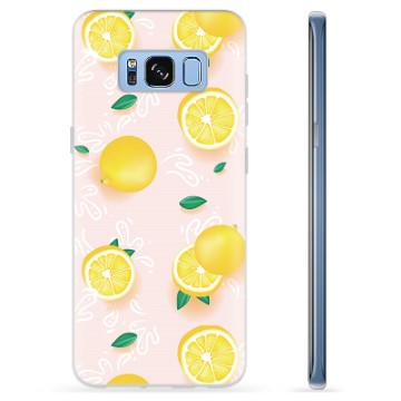 Samsung Galaxy S8+ TPU Hoesje - Citroenpatroon