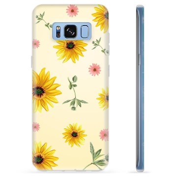 Samsung Galaxy S8+ TPU Hoesje - Zonnebloem