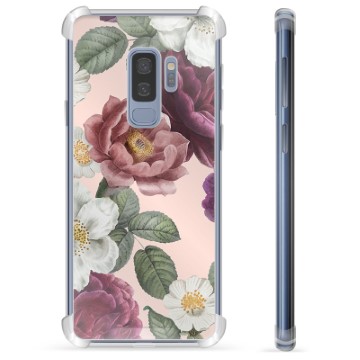 Samsung Galaxy S9+ Hybride Hoesje - Romantische Bloemen