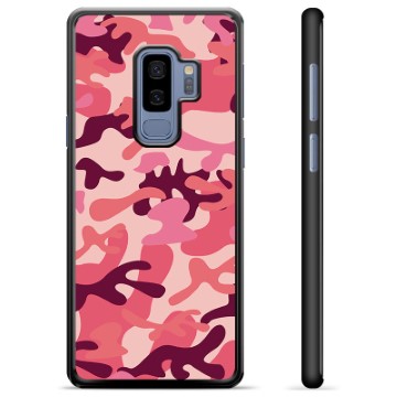 Samsung Galaxy S9+ Beschermhoes - Roze Camouflage