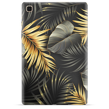 Samsung Galaxy Tab A7 10.4 (2020) TPU Hoesje - Gouden Bladeren