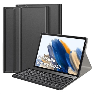 Samsung Galaxy Tab A8 10.5 (2021) Bluetooth Toetsenbord Hoes - Zwart