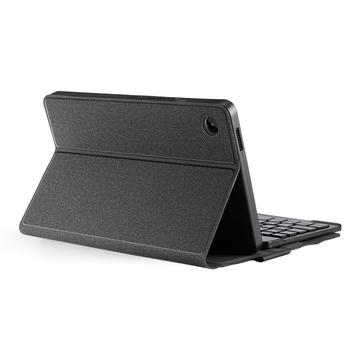 Samsung Galaxy Tab A9 Dux Ducis Bluetooth Toetsenbord Hoes - Zwart