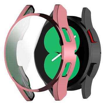 Samsung Galaxy Watch FE Gegalvaniseerd TPU Hoesje - 40mm - Roze