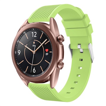 Samsung Galaxy Watch3 Siliconen Band - 41mm - Groen