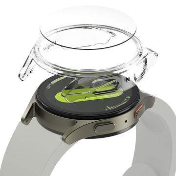 Samsung Galaxy Watch7 Ringke Slim & Glas TPU Hoesje met Screen Protector - 40mm - Helder