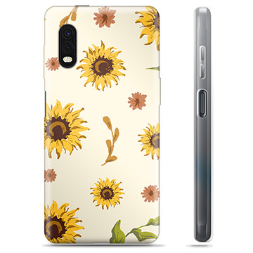 Samsung Galaxy Xcover Pro TPU Hoesje - Zonnebloem