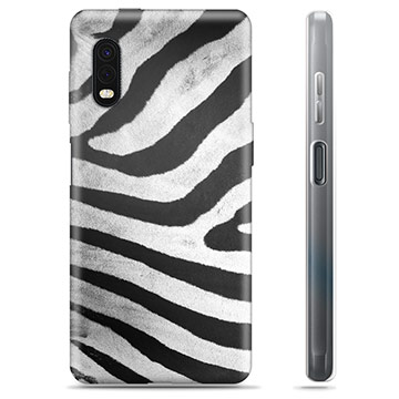 Samsung Galaxy Xcover Pro TPU Hoesje - Zebra