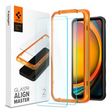 Samsung Galaxy Xcover7 Spigen ALM Glas.tR Glazen Screenprotector - 2 St.