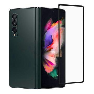 Samsung Galaxy Z Fold3 5G Rurihai Full Cover Glazen Screenprotector - Zwarte Rand