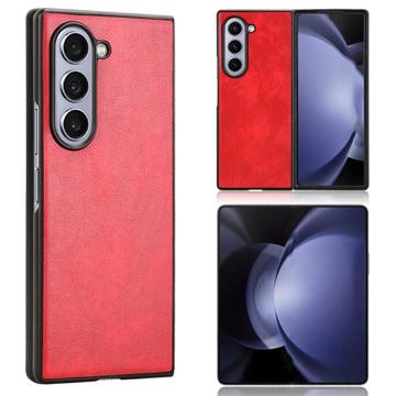 Samsung Galaxy Z Fold6 Gecoate Plastic Hoesje - Rood