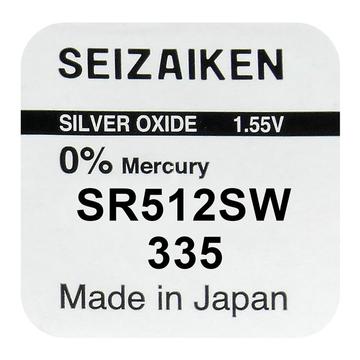 Seiko SR512SW 335 Horloge Zilveroxide 10 stuks