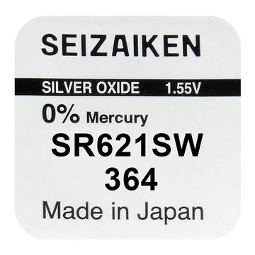 Seiko SR621SW 364 Horloge Zilveroxide 10 stuks