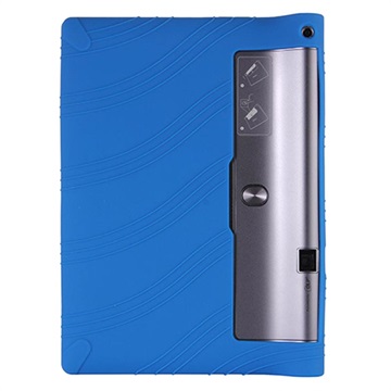 Schokbestendige Lenovo Yoga Tab 3 Pro 10.1 siliconen hoes - donkerblauw