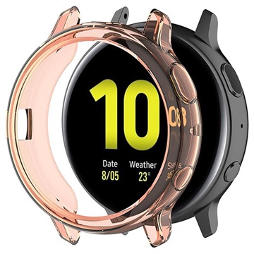 Samsung Galaxy Watch Active2 siliconen hoesje - 44 mm - koper