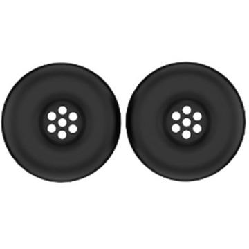 Silicone beschermende oorkussentjes voor JBL Tune 520BT on-ear hoofdtelefoon - zwart