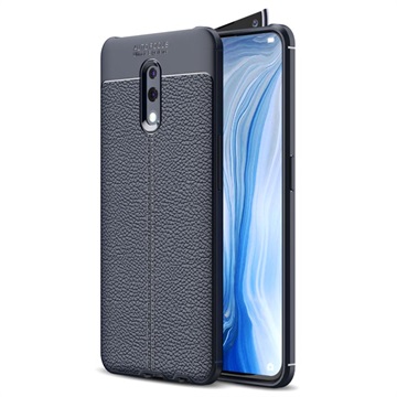 Slim-Fit Premium Oppo Reno TPU Case - Donkerblauw