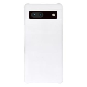 Google Pixel 7a Geruberiseerd Kunststof Cover - Wit