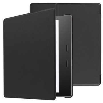 Amazon Kindle Oasis 3 (2019) Smart Folio-hoes - Zwart