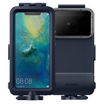 Huawei Mate 20 Pro Snorkeling Waterdicht Hoesje 51992776 - Blauw