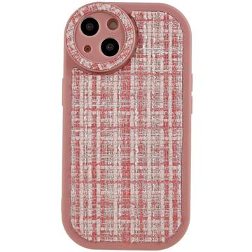 Canvas iPhone 14 Plus TPU Case - Roze