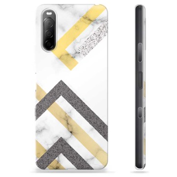 Sony Xperia 10 III TPU Case - Abstract Marmer