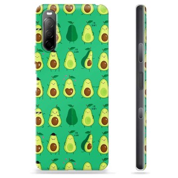 Sony Xperia 10 III TPU Case - Avocado Patroon