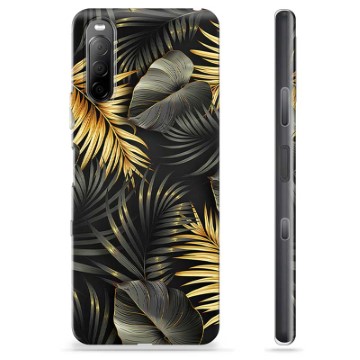 Sony Xperia 10 III TPU Case - Gouden Bladeren