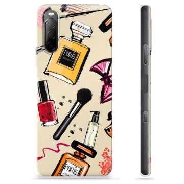 Sony Xperia 10 III TPU-hoesje - Make-up