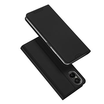 Sony Xperia 10 VI Dux Ducis Skin Pro Flip Hoesje - Zwart