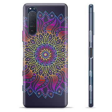 Sony Xperia 5 II TPU Case - Kleurrijke Mandala