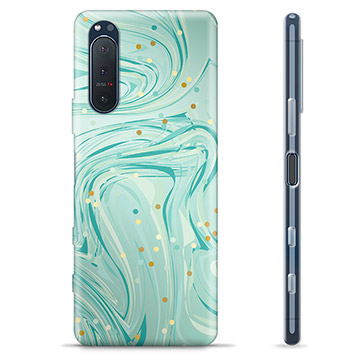 Sony Xperia 5 II TPU Hoesje - Groen Mint