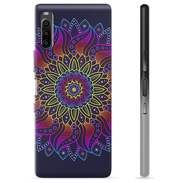 Sony Xperia L4 TPU Case - Kleurrijke Mandala