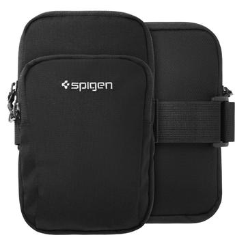 Spigen A702 Dynamic Shield Hardlooparmband - 6.8 - Zwart