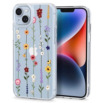 Spigen Cyrill Cecile iPhone 14 Plus Hybrid Hoesje - Bloemen