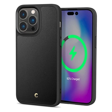 Spigen Cyrill Kajuk Mag iPhone 14 Pro Max Hybrid Case - Zwart