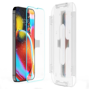 Spigen Glas.tR Ez Fit iPhone 13 Mini Screenprotector van gehard glas